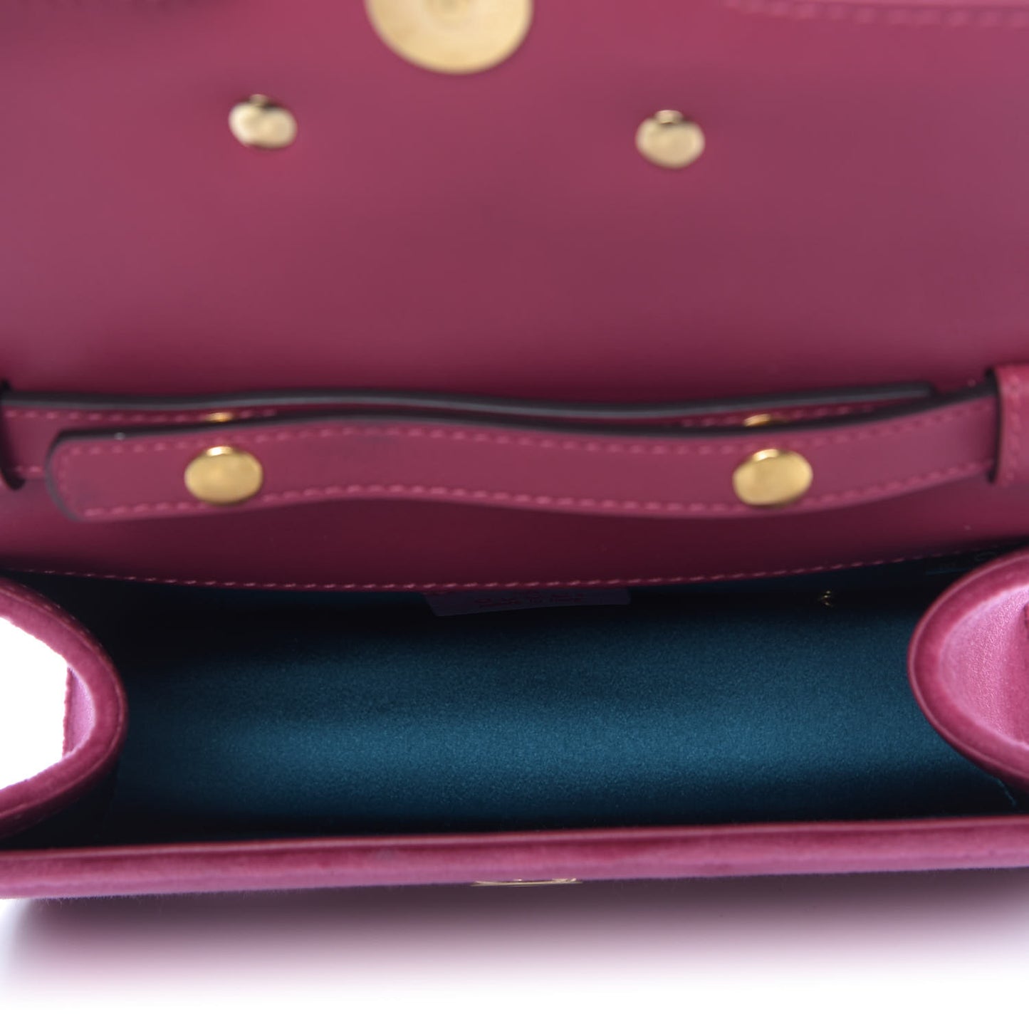 Velvet Crystal Square G Shoulder Bag Light Raspberry Rose