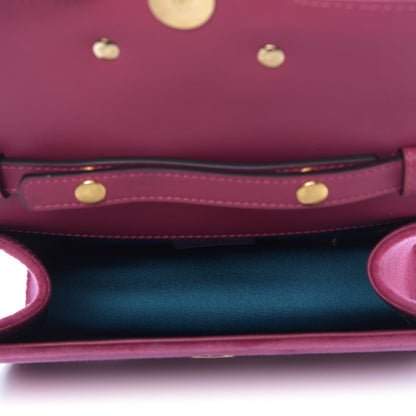 Gucci Velvet Crystal Square G Shoulder Bag Light Raspberry Rose 5 of 13
