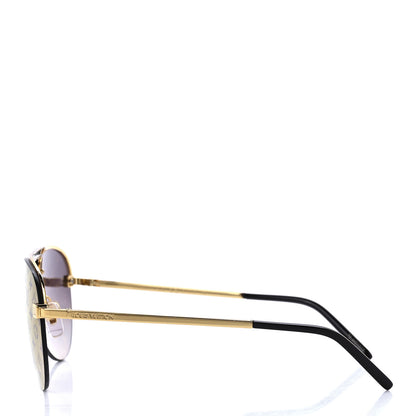 Louis Vuitton Metal Clockwise Sunglasses Z1020W Gold 3 of 8