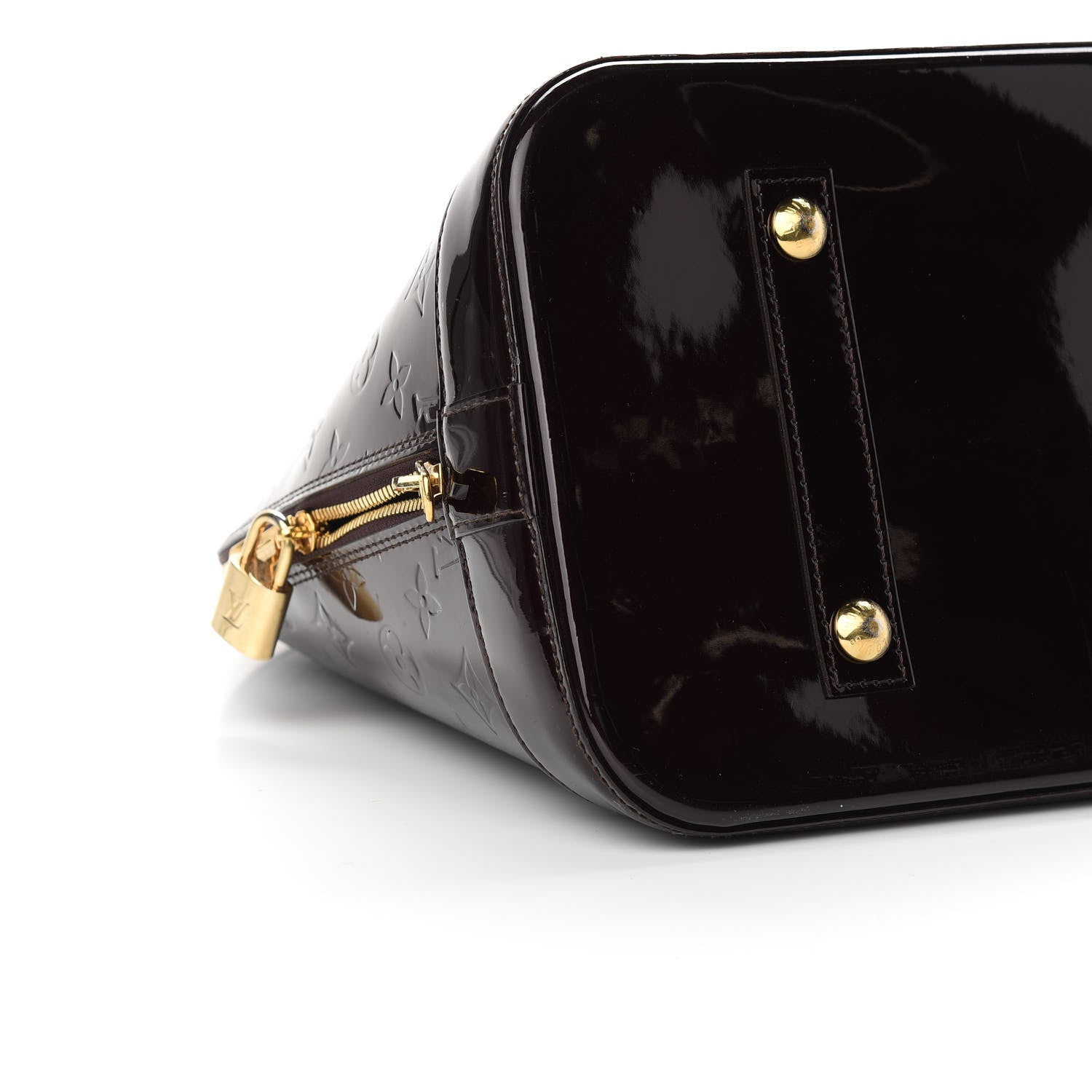 Louis Vuitton Vernis Alma GM Amarante 8 of 11