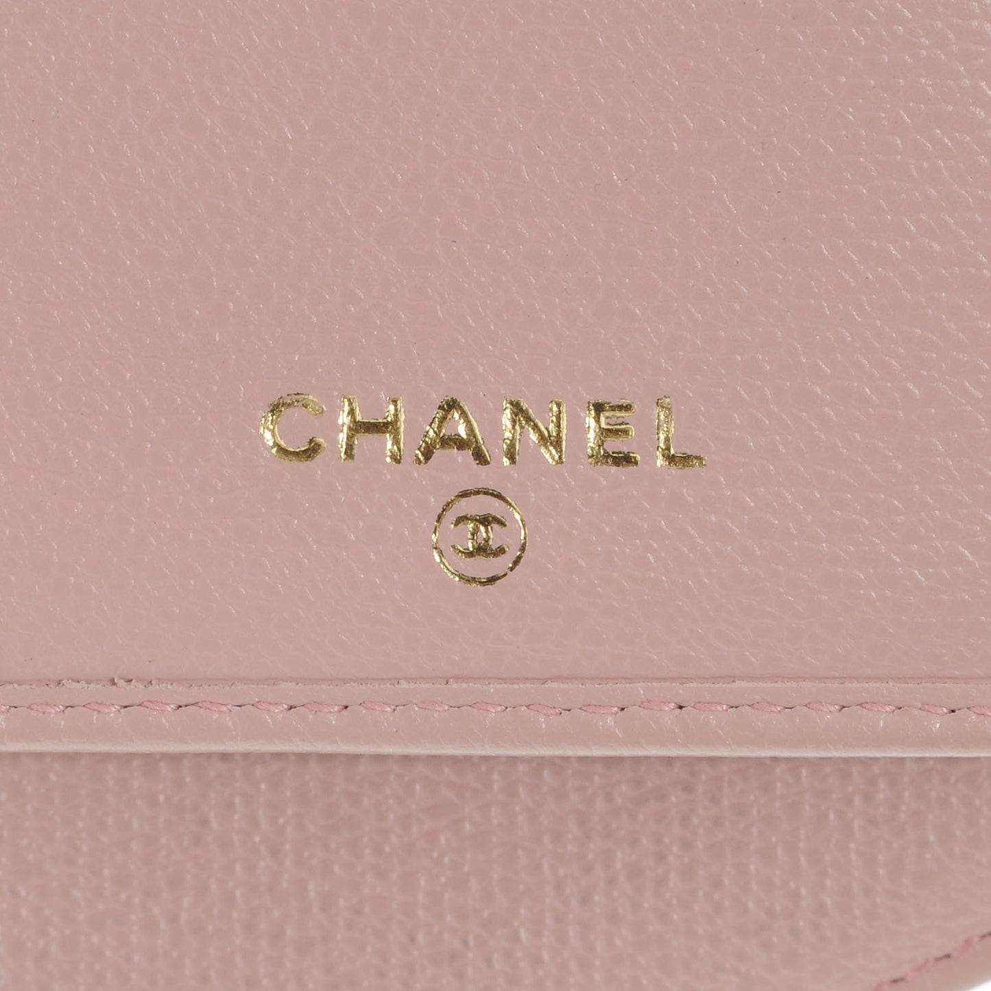 Leather Billfold Wallet Pink