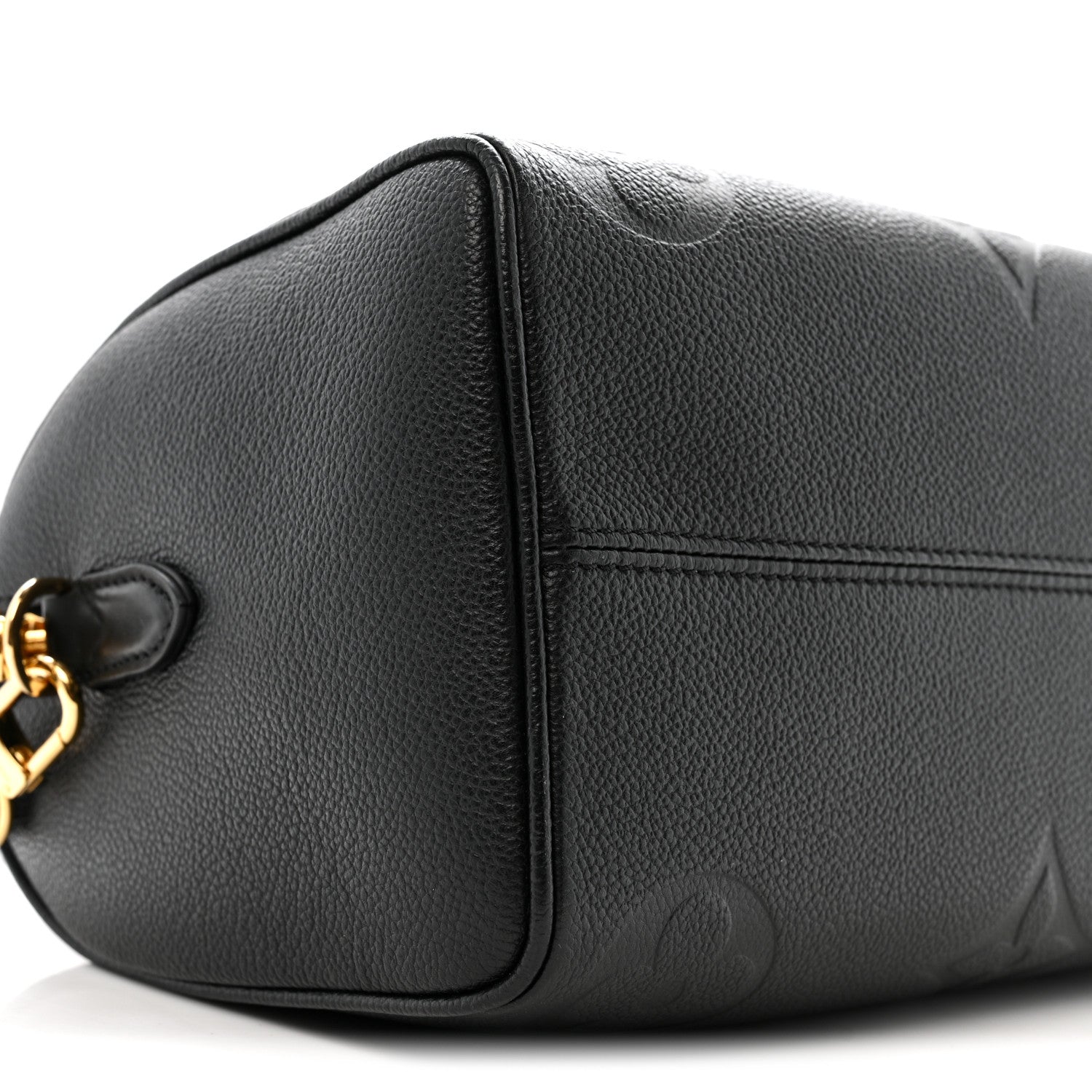 Louis Vuitton Empreinte Monogram Giant Speedy Bandouliere 25 Black 8 of 10