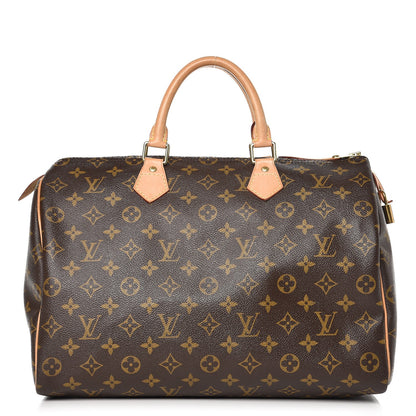 Louis Vuitton Monogram Speedy 35 1 of 8