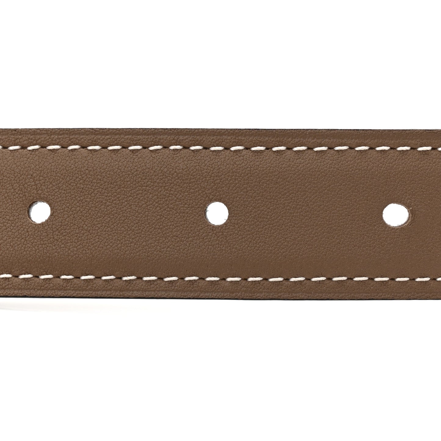 Swift Epsom 24mm Belt Strap 85 34 Etoupe White