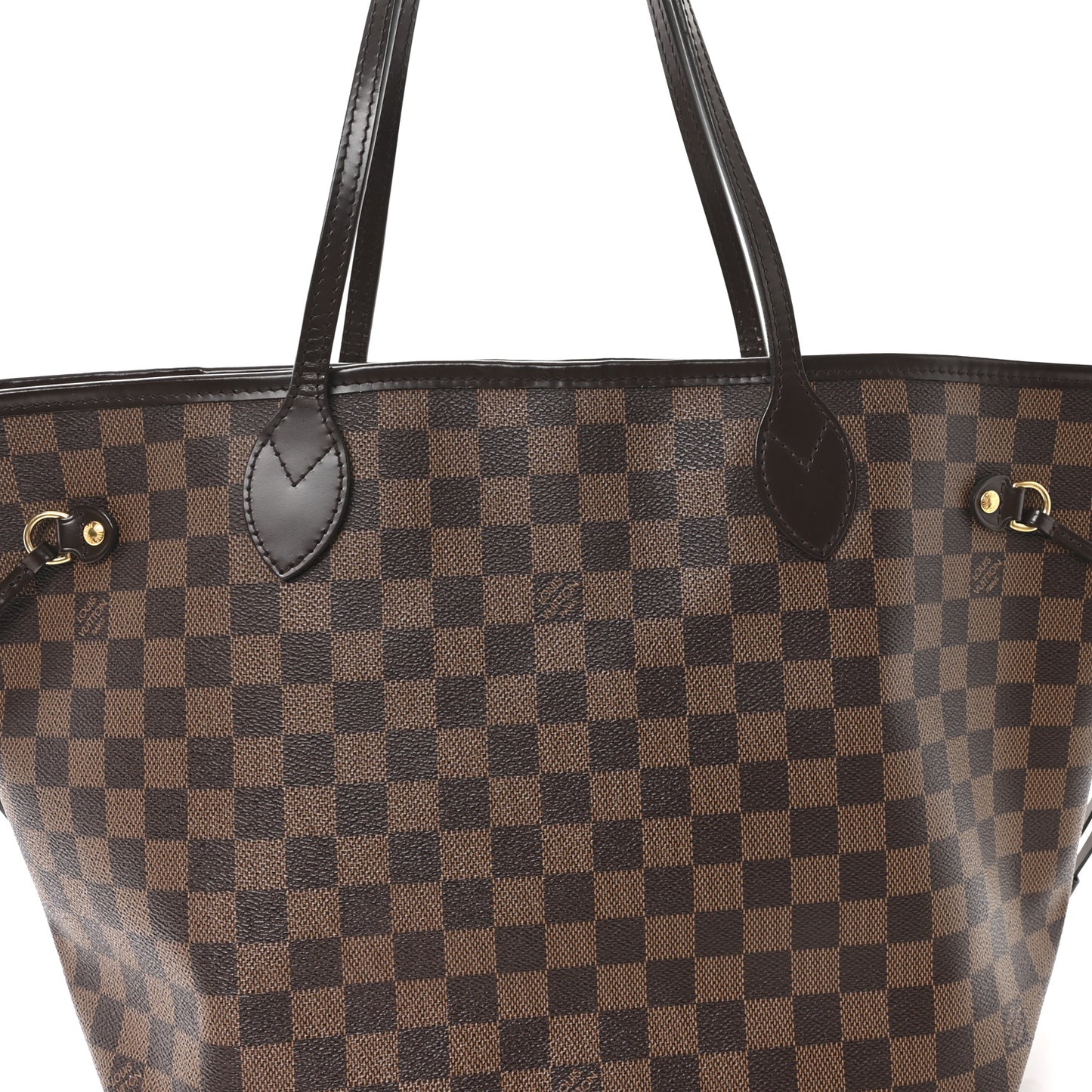 Damier Ebene Neo Neverfull MM Rose Ballerine