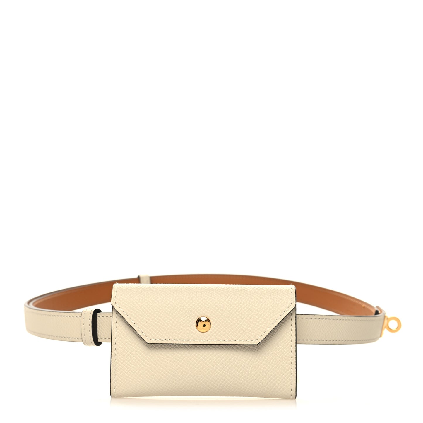 Epsom Kelly Pocket Belt Craie