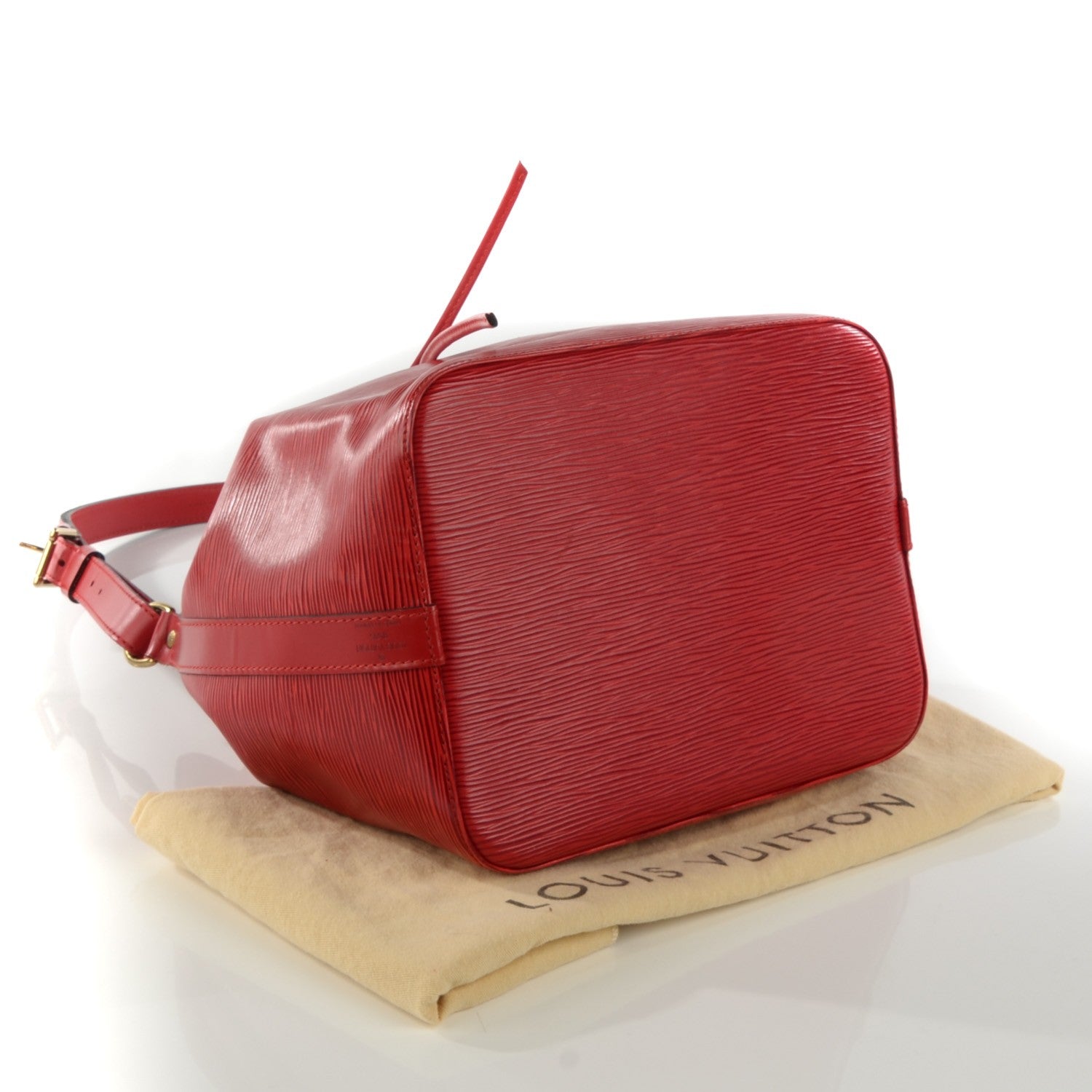 Louis Vuitton Epi Petit Noe Red 4 of 8