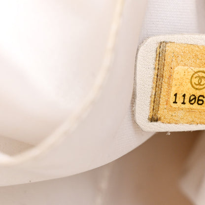 Chanel Calfskin Baby Coco Cabas White 7 of 17