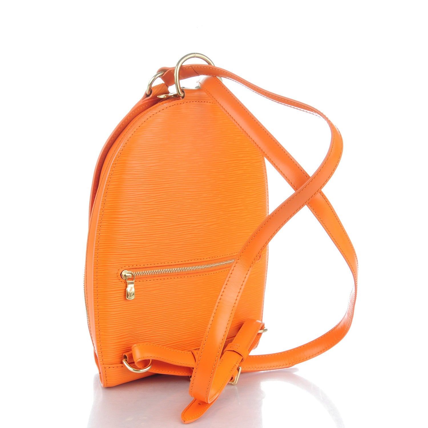 Louis Vuitton Epi Mabillon Backpack Mandarin 3 of 7