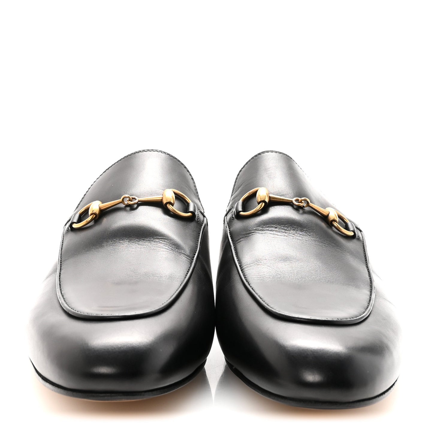 Calfskin Womens Princetown Slippers 40 Black