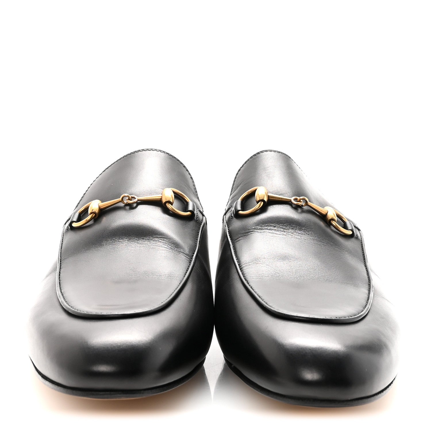 Gucci Calfskin Womens Princetown Slippers 40 Black 3 of 8