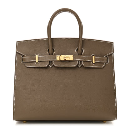 Hermes Epsom Birkin Sellier 25 Etoupe 1 of 10