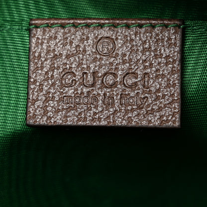 Gucci Soft GG Supreme Monogram Calfskin Medium Ophidia Cosmetic Case Beige Ebony New Acero 7 of 10