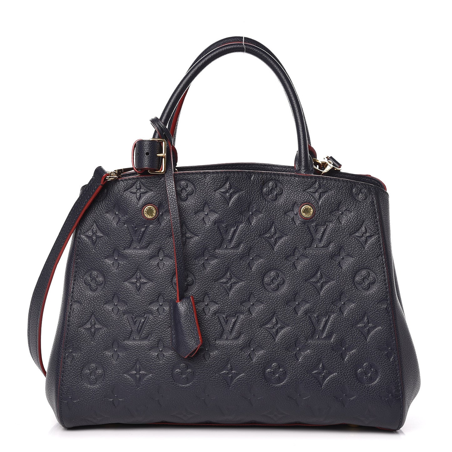 Empreinte Montaigne MM Marine Rouge