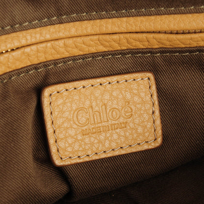 Chloe Calfskin Large Marcie Satchel Sand Shell 6 of 8
