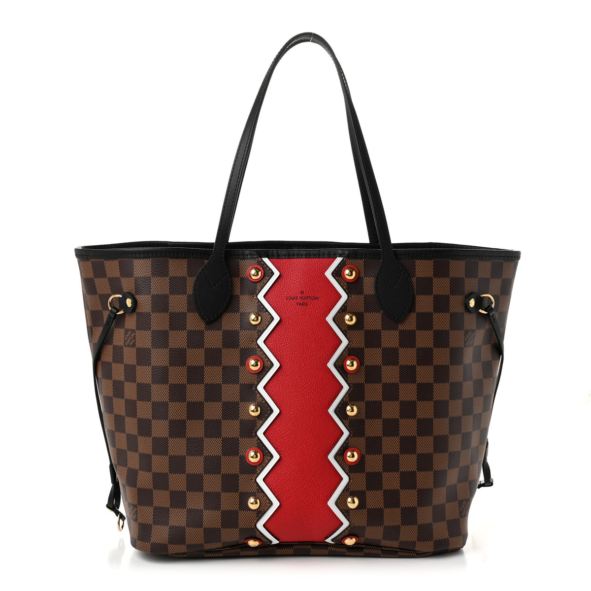 Louis Vuitton Damier Ebene Karakoram Neverfull MM 1 of 11