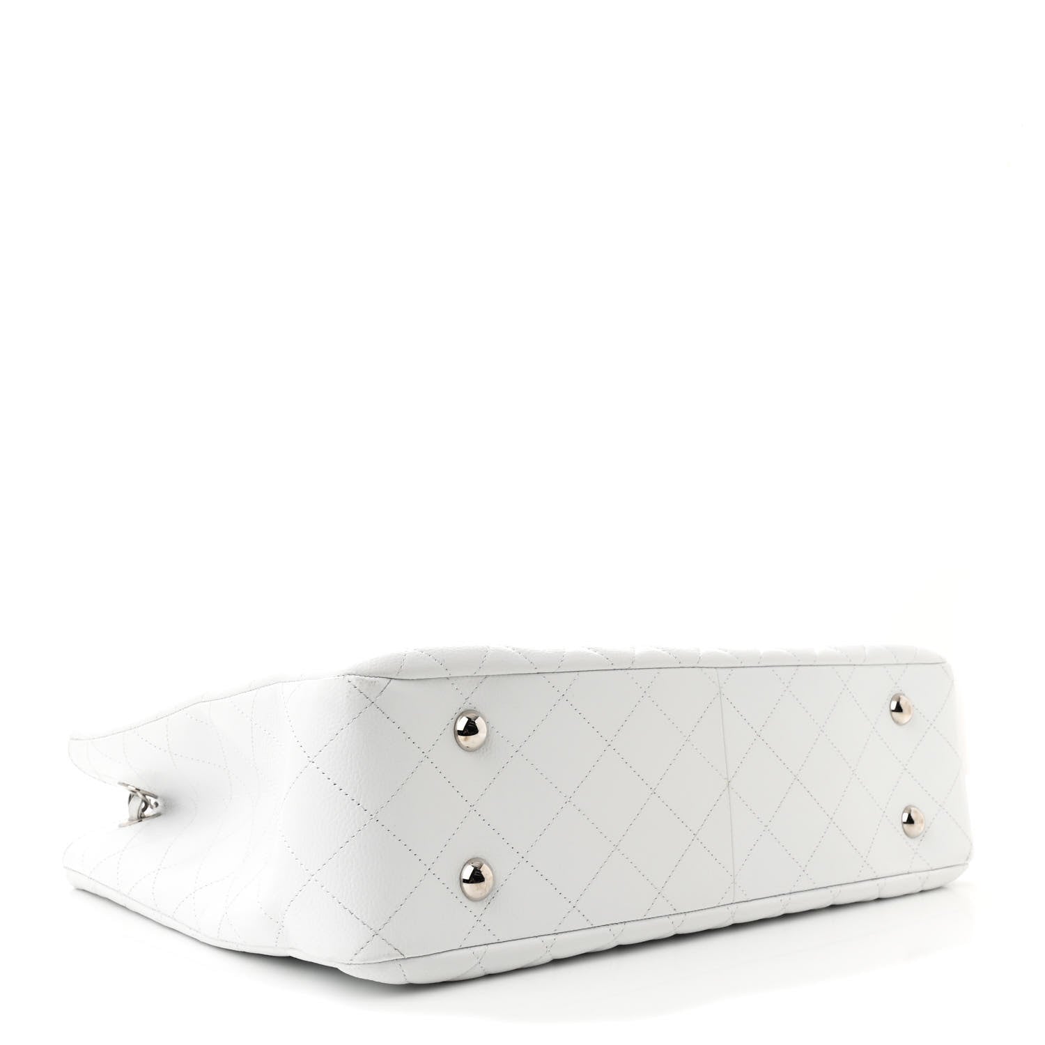 Chanel Caviar Quilted Maxi Paris Edinburgh Flap White 4 of 11