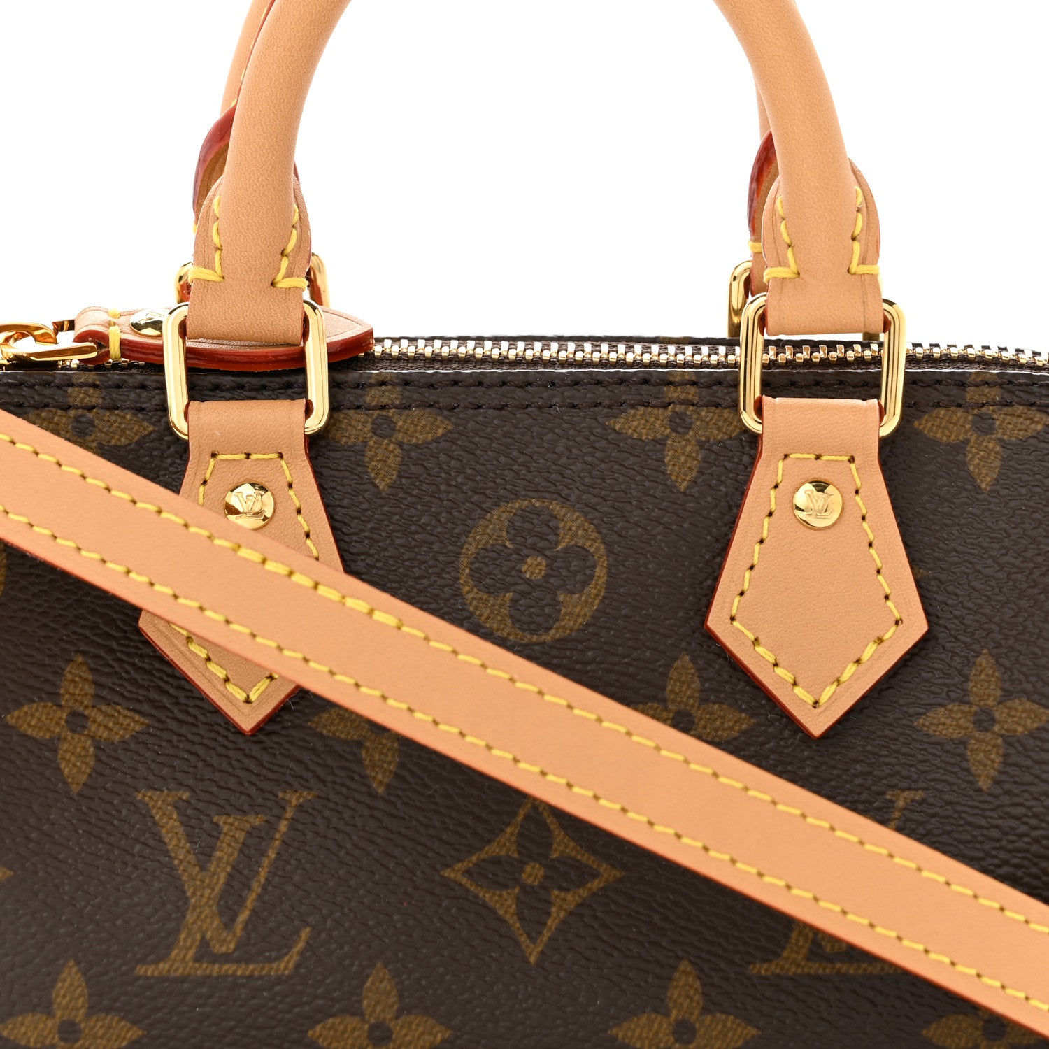 Louis Vuitton Monogram Nano Speedy Bandouliere 8 of 10