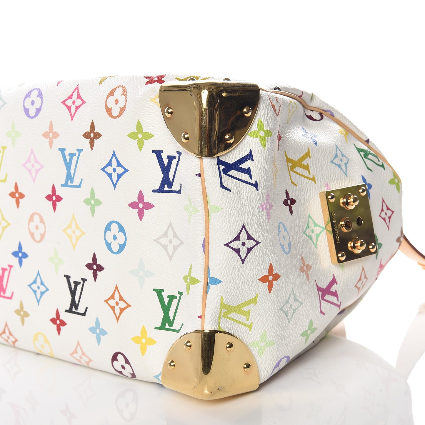Monogram Multicolor Speedy 30 White