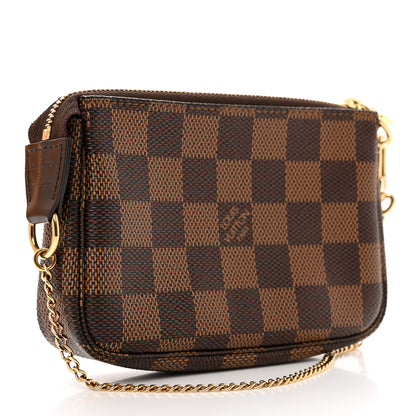 Louis Vuitton Damier Ebene Mini Pochette Accessories 3 of 8