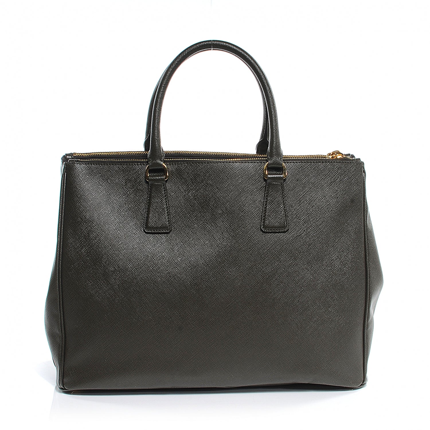 Prada Saffiano Lux Tote Militare 6 of 7