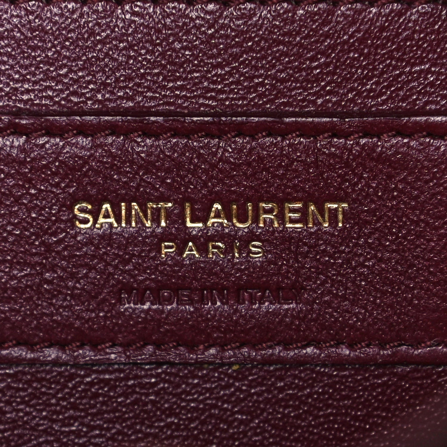 Saint Laurent Smooth Calfskin Medium Classic Monogram Cassandra Top Handle Black Rouge Legion 10 of 13