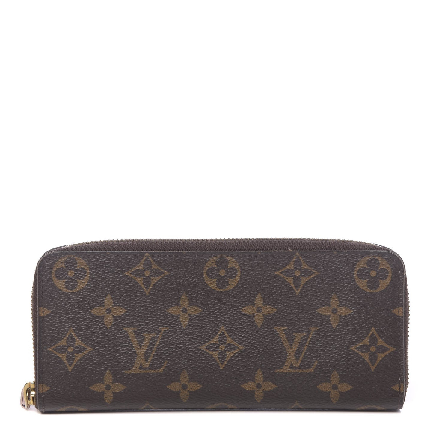 Monogram Clemence Wallet Rose Ballerine