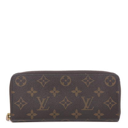 Louis Vuitton Monogram Clemence Wallet Rose Ballerine 1 of 9