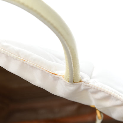 Prada Tessuto Nylon Quilted Bag White 9 of 13