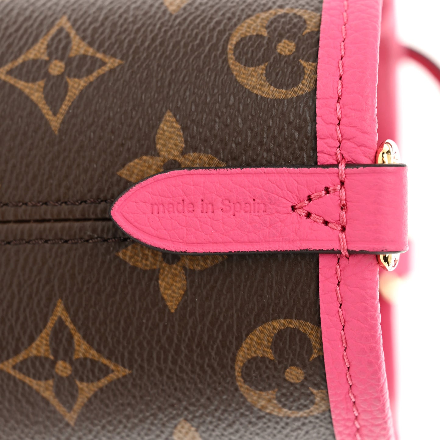 Monogram Neverfull Inside Out Bandouliere BB Rose Pondichery