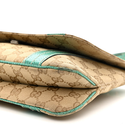 Gucci Monogram Satchel Bag Turquoise 9 of 15