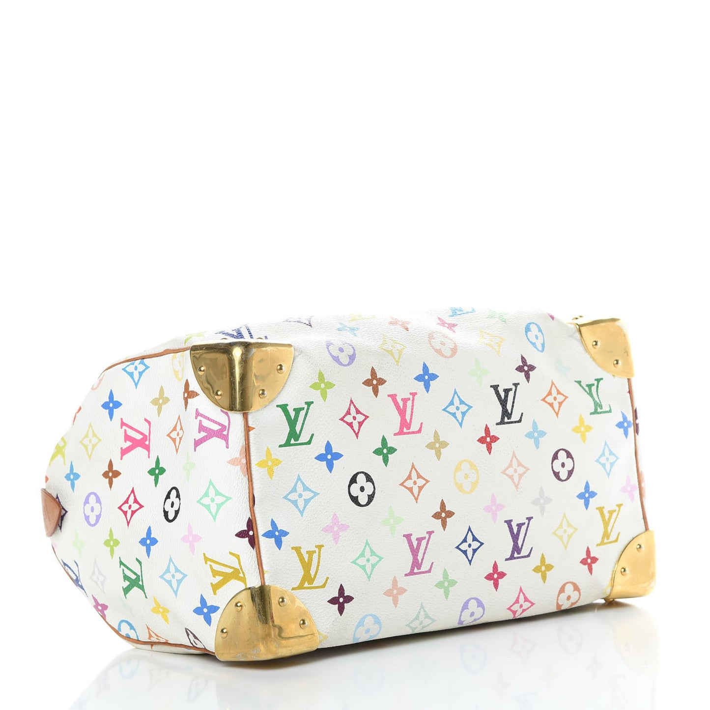 Monogram Multicolor Speedy 30 White