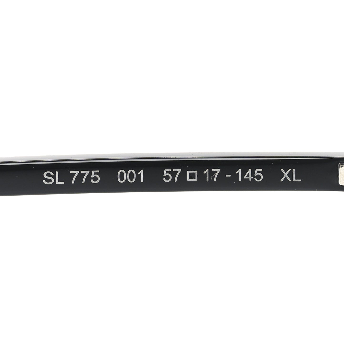 Acetate Cat Eye Sunglasses SL 775 Black