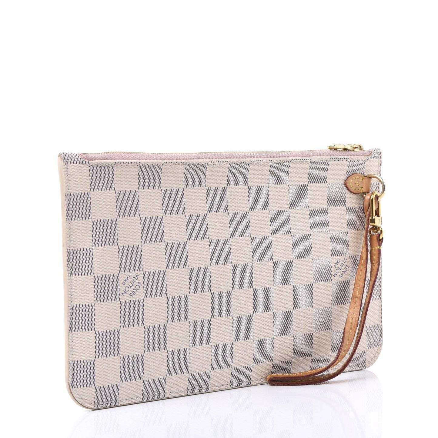 Damier Azur Neverfull MM GM Pochette Rose Ballerine