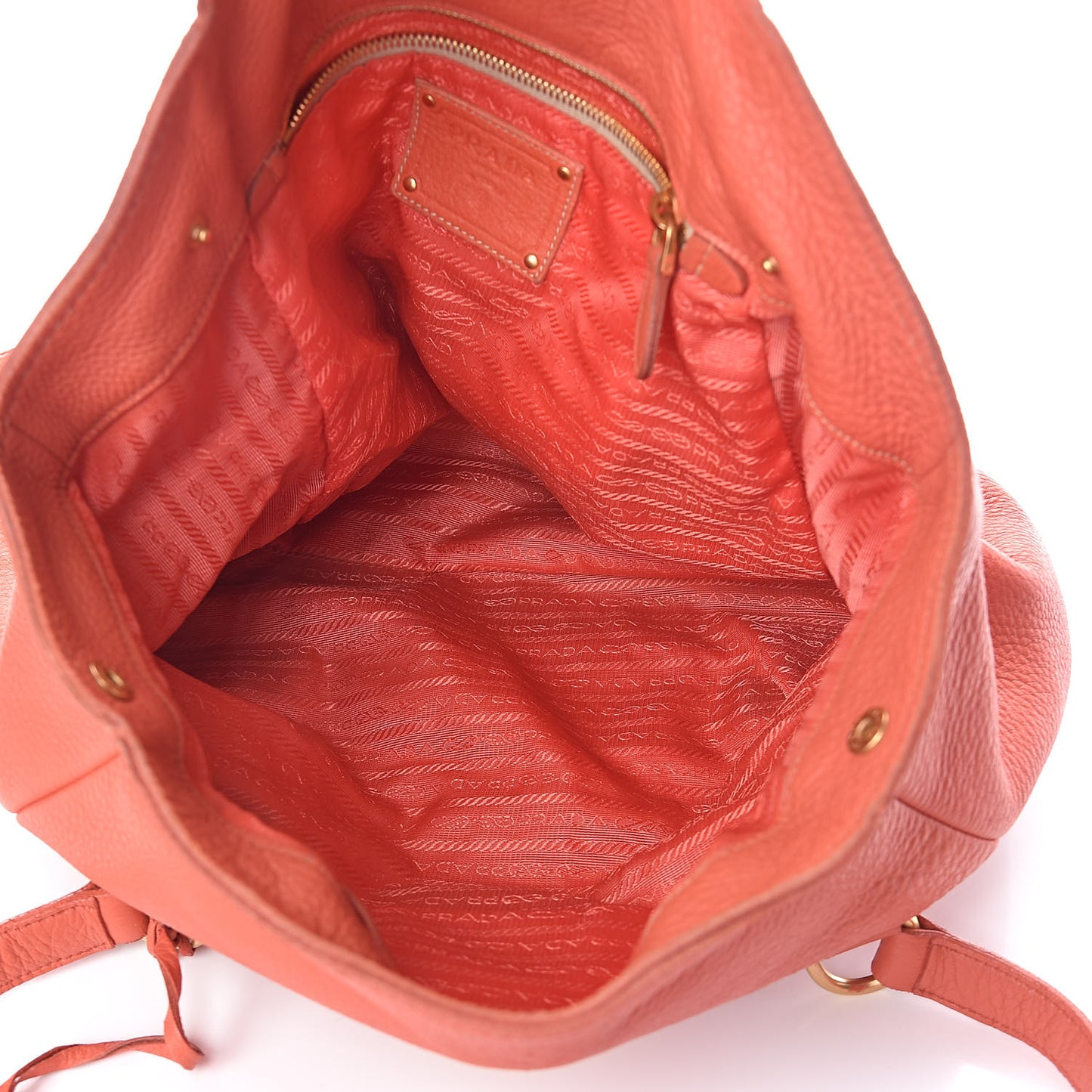 Cervo Antik Easy A Foldover Pushlock Satchel Corallo