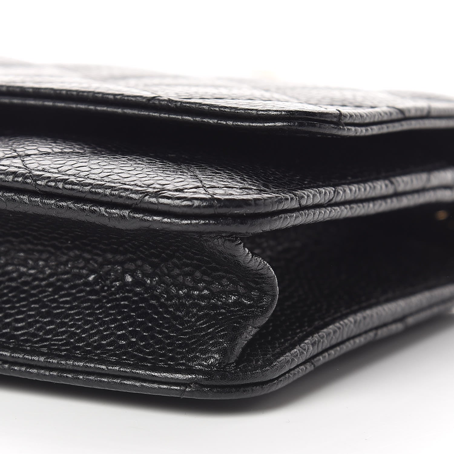 Chanel Caviar Quilted Wallet On Chain WOC Black 11 of 13