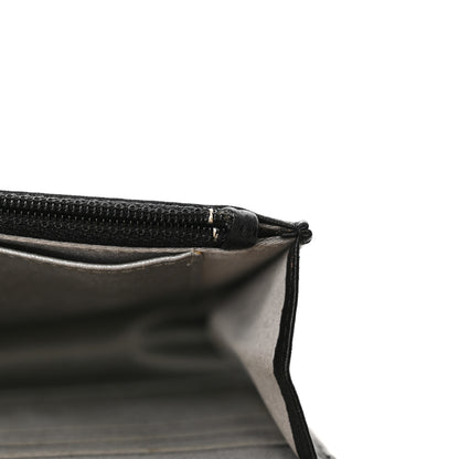 Chanel Lambskin Camellia Embossed Wallet on Chain WOC Black 15 of 17