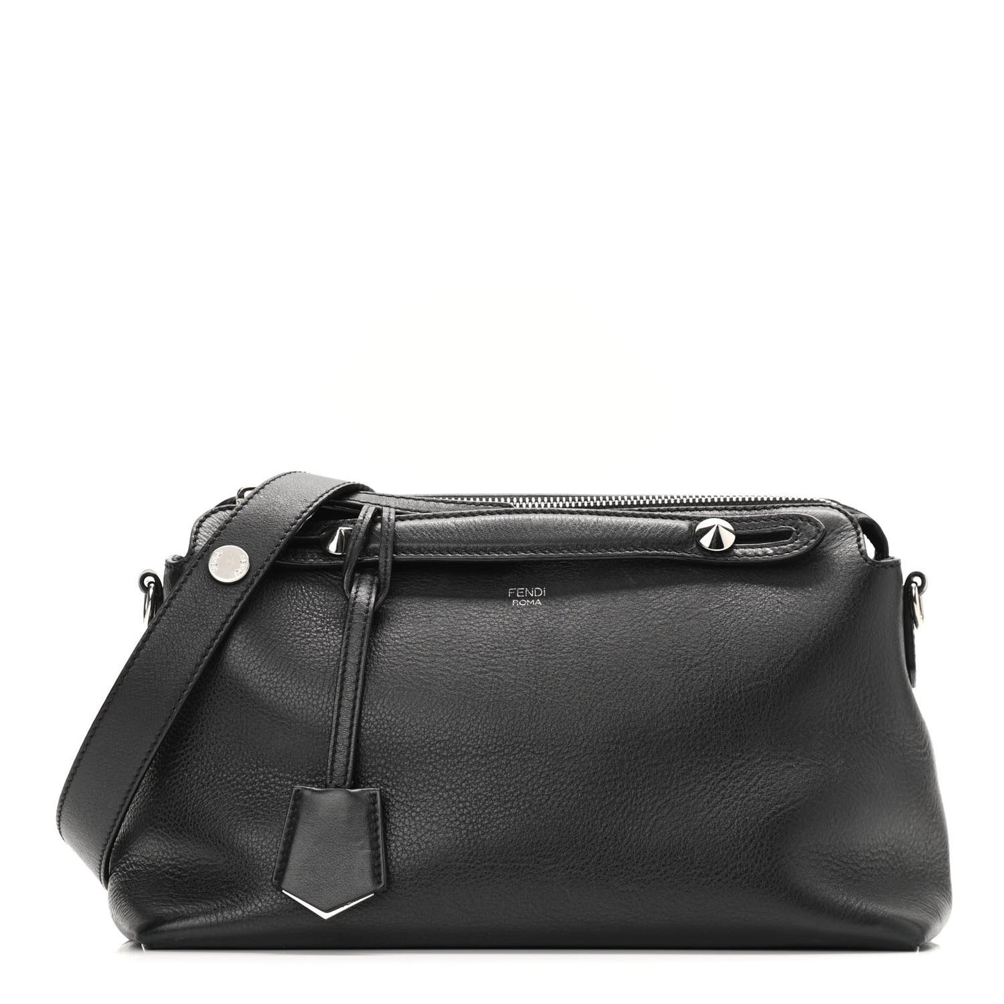 Vitello Dolce Medium By The Way Boston Bag Black