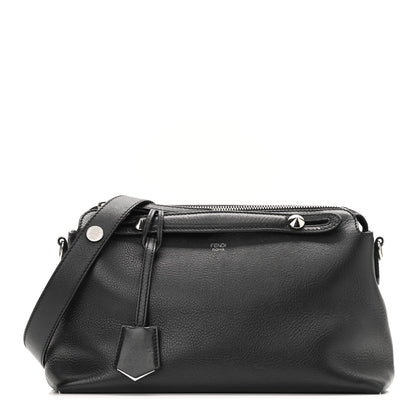 Fendi Vitello Dolce Medium By The Way Boston Bag Black 1 of 10