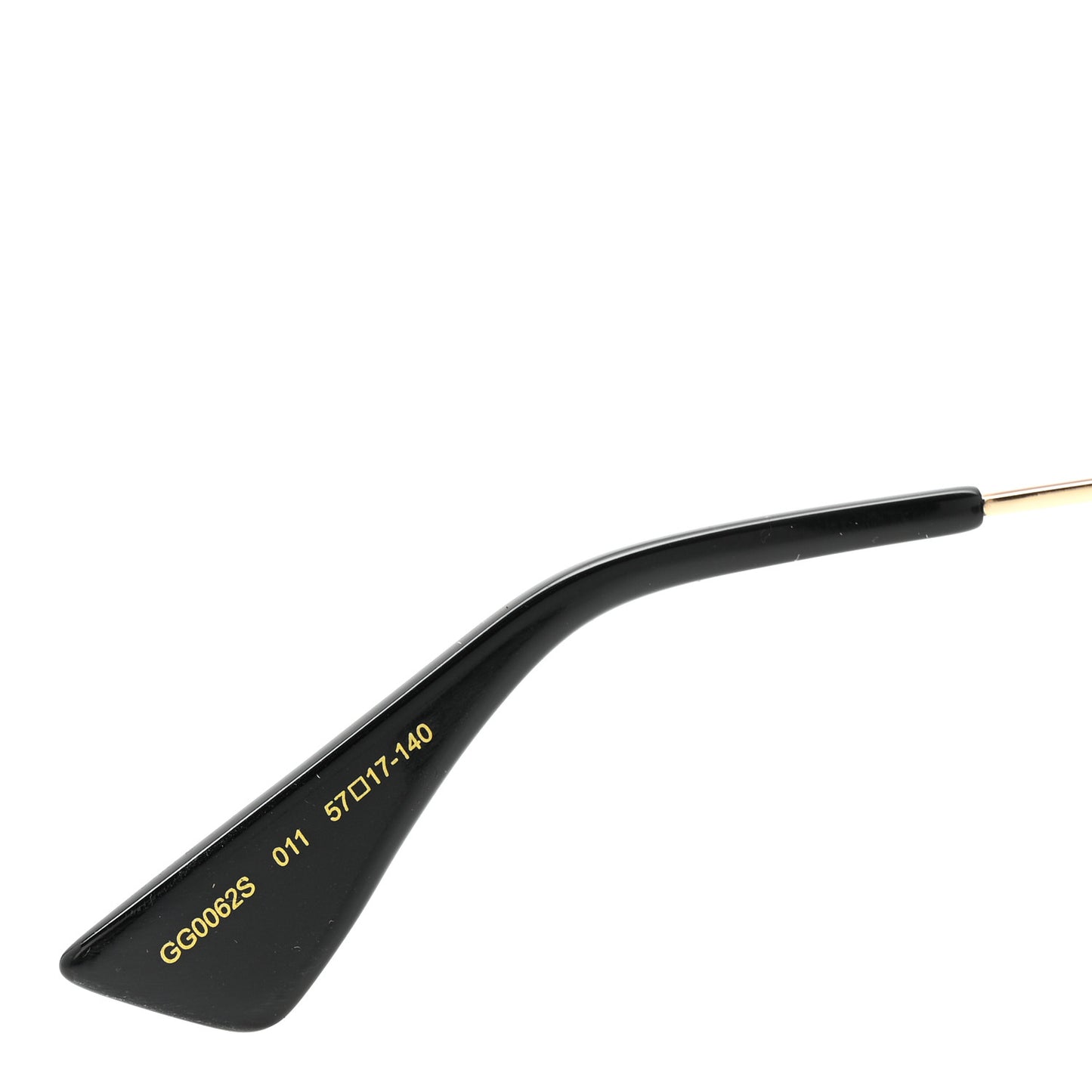 Metal Aviator Sunglasses GG0062S Black