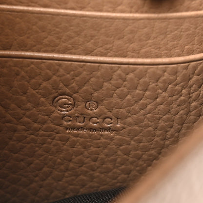 Gucci Dollar Calfskin Interlocking G Chain Wallet Camelia 6 of 10