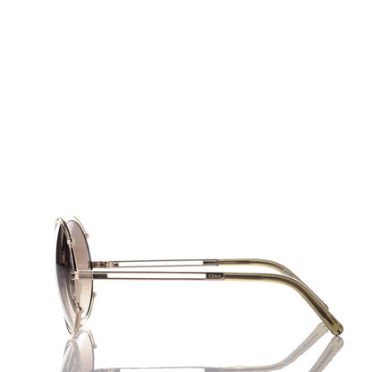 Chloe Isidora Oversized Round Sunglasses CE122S Gold 3 of 7