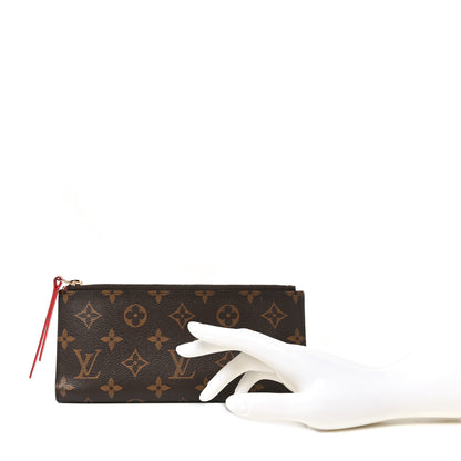 Louis Vuitton Monogram Adele Wallet Coquelicot 2 of 6