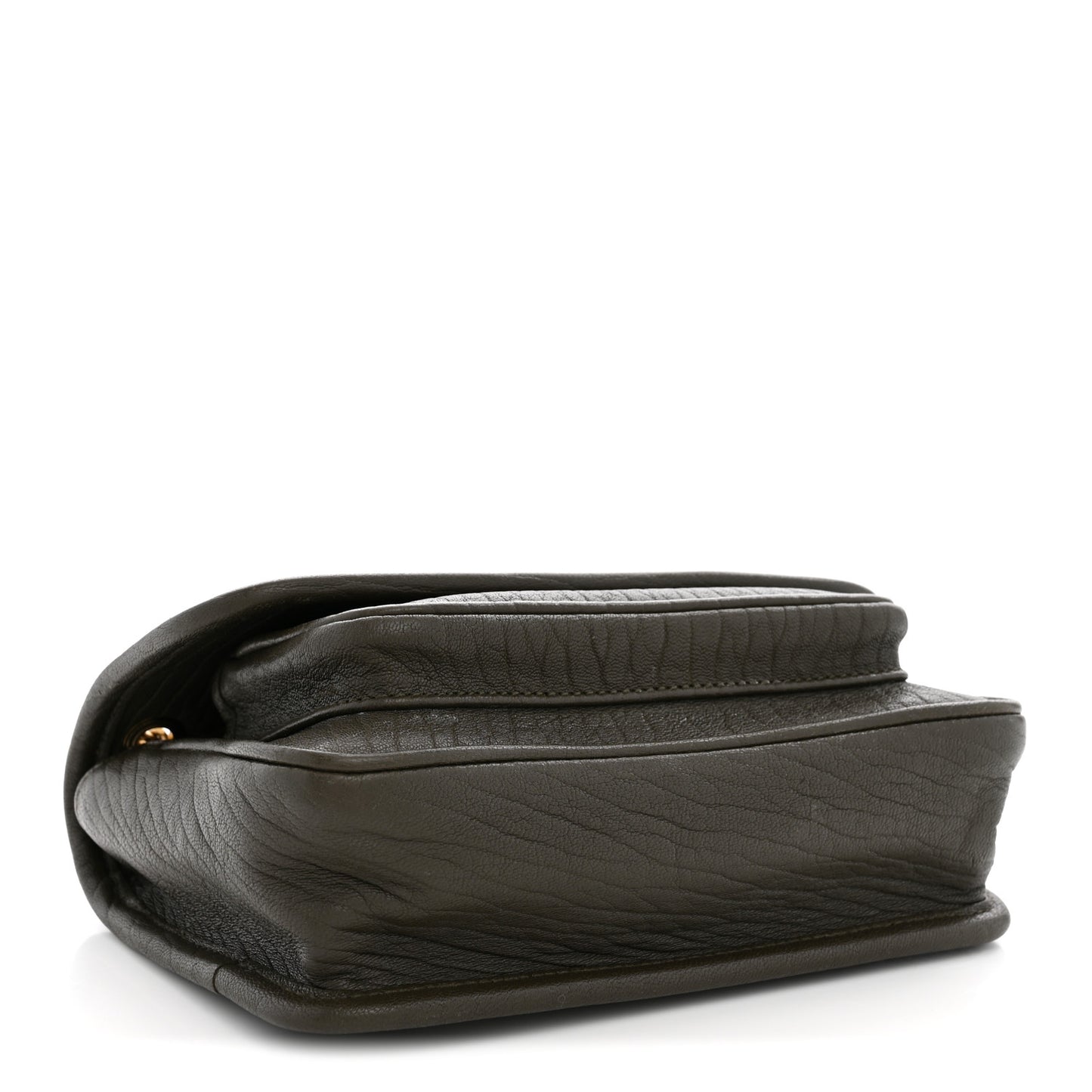 Grained Lambskin Monogram Mini Niki Chain Satchel Light Musk