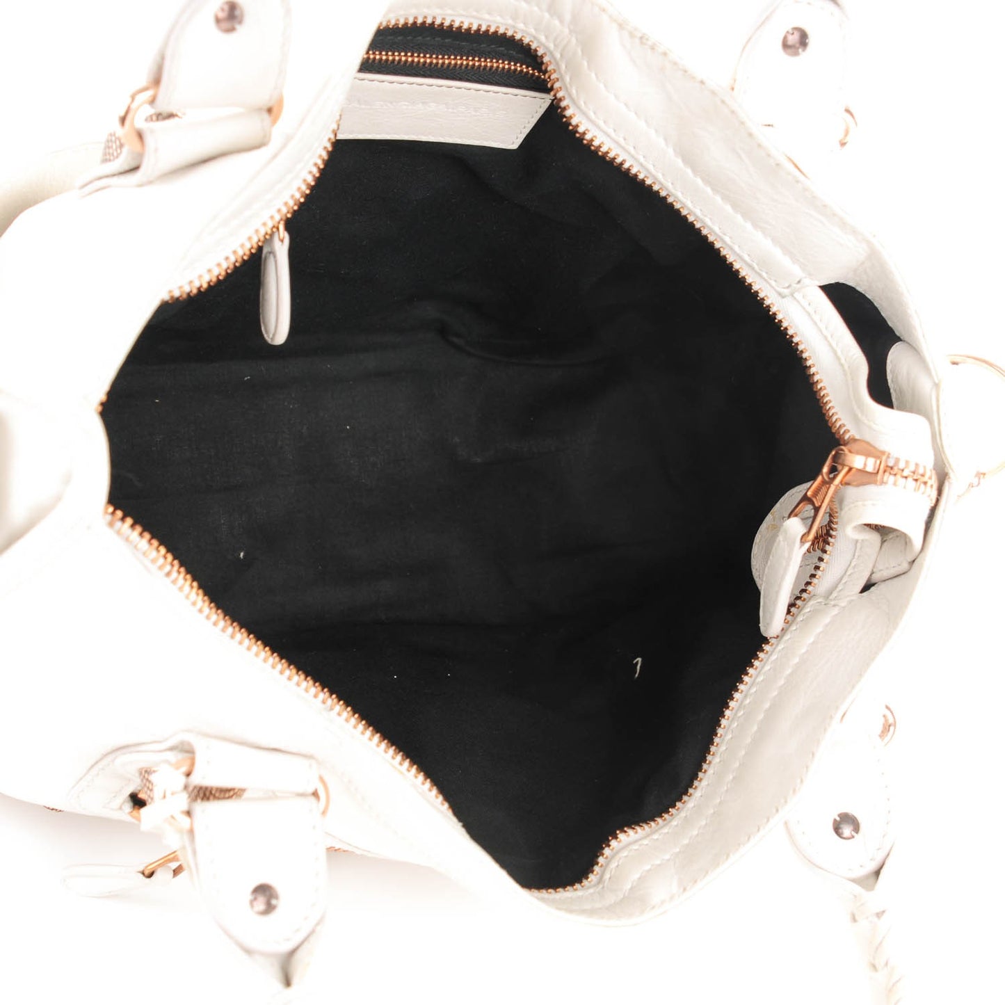Agneau Giant 21 Rose Gold Hardware City White Light