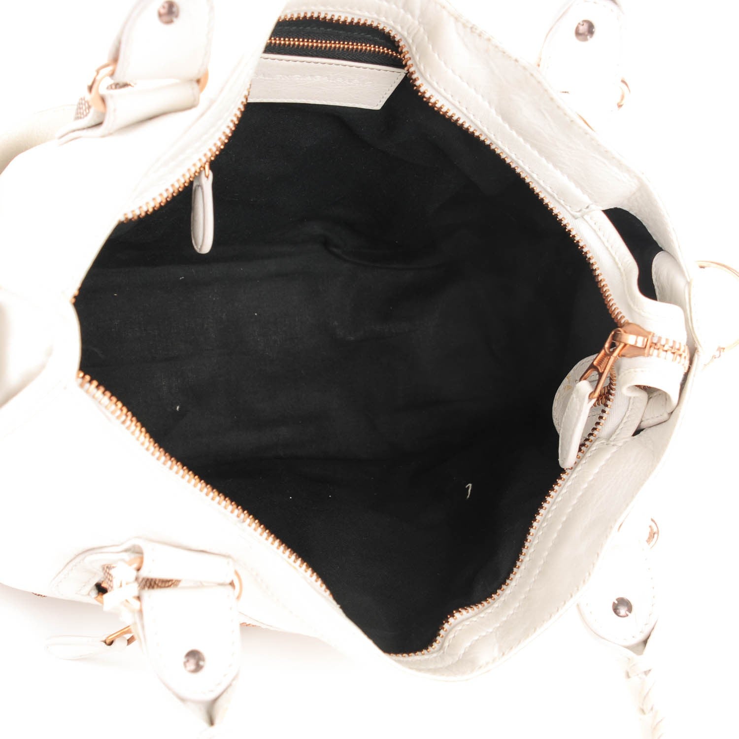 Balenciaga Agneau Giant 21 Rose Gold Hardware City White Light 7 of 10