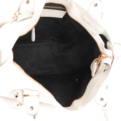 Balenciaga Agneau Giant 21 Rose Gold Hardware City White Light 7 of 10