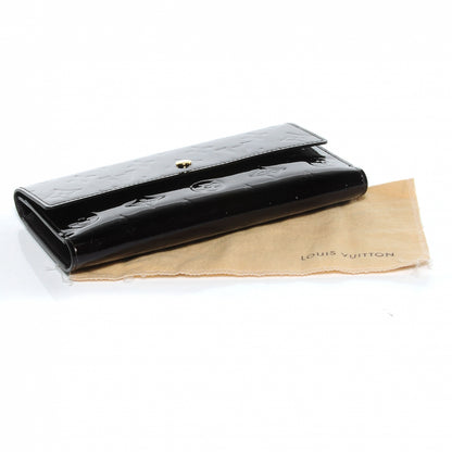Louis Vuitton Vernis Porte Tresor International Wallet Amarante 8 of 8