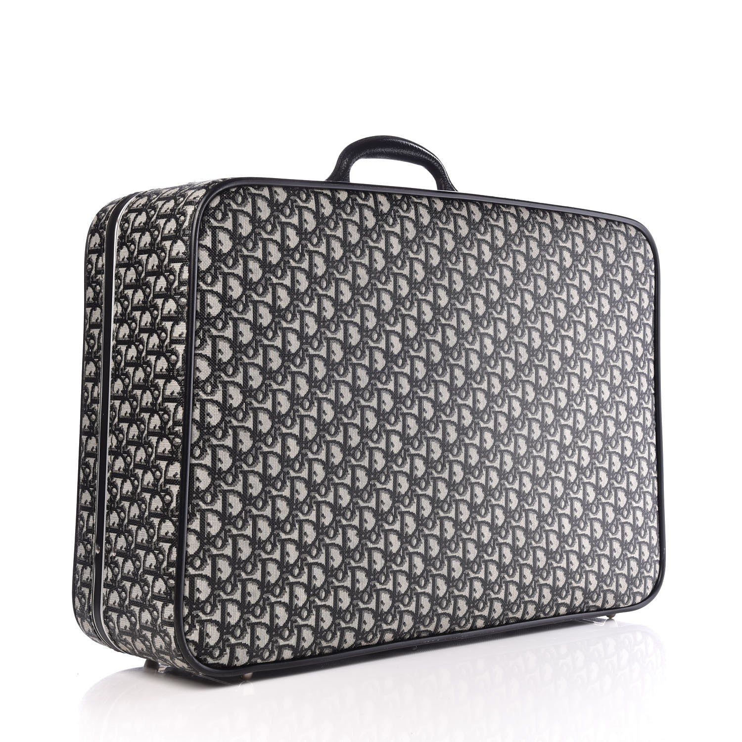 Christian Dior Monogram Jr Pullman 24 Luggage Suitcase Black 3 of 14