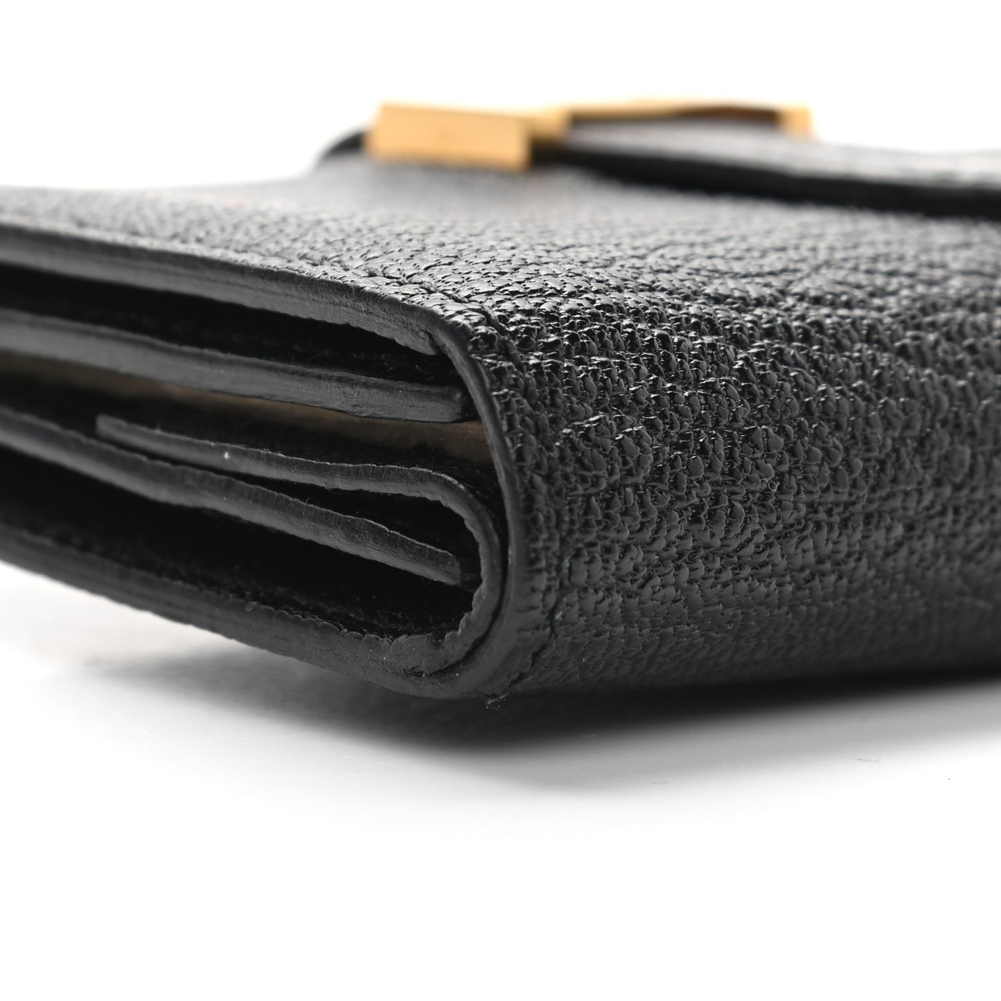Chevre Mysore Mini Bearn Wallet Black